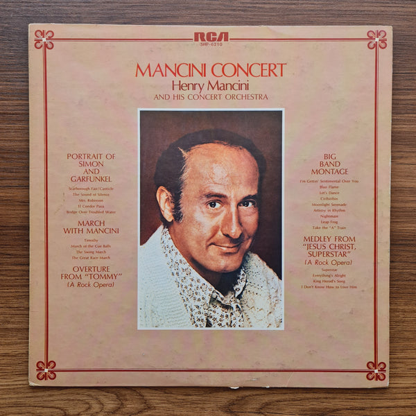 Henry Mancini and His Orchestra Mancini Concert