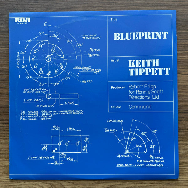 キース・ティペット – ブループリント 33 LP ボリューム