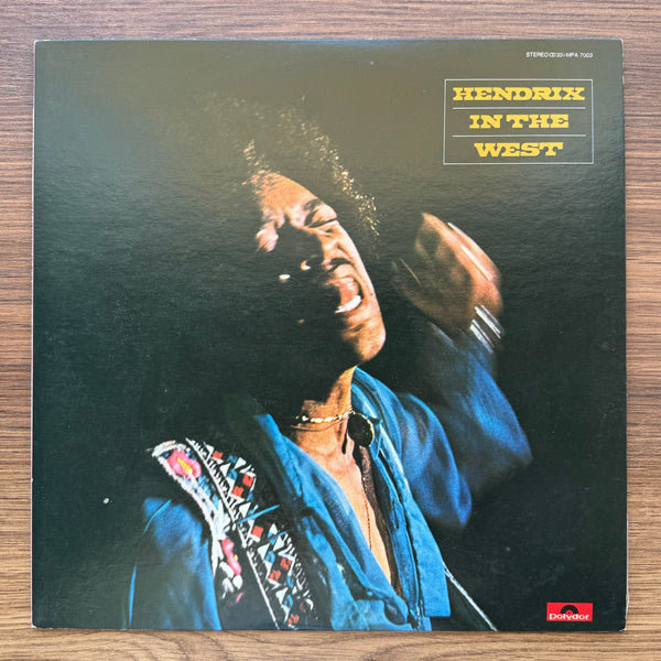 Jimi Hendrix – Hendrix In The West 33'lük LP PLAK