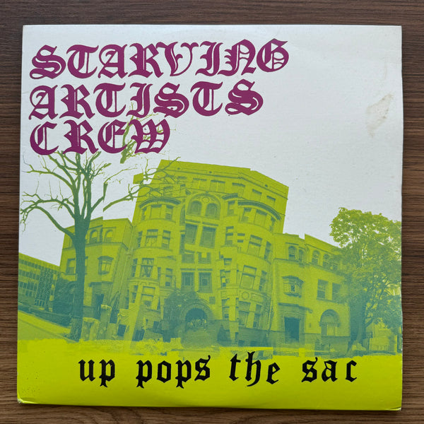 Starving Artists Crew – Up Pops The Instrumentals 33 LP RECORD