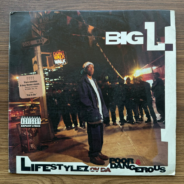 Big L ‎– Lifestylez Ov Da Poor &amp; Dangerous 33' LP フォルクスワーゲン