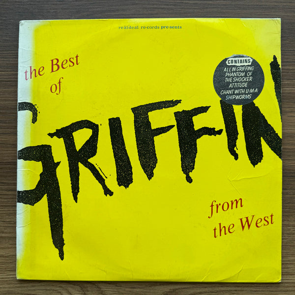 Griffin – The Best Of Griffin From The West 33 LP RECORD