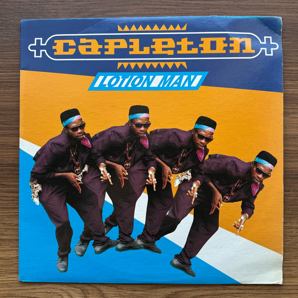 Capleton – Lotion Man 33 LP RECORD