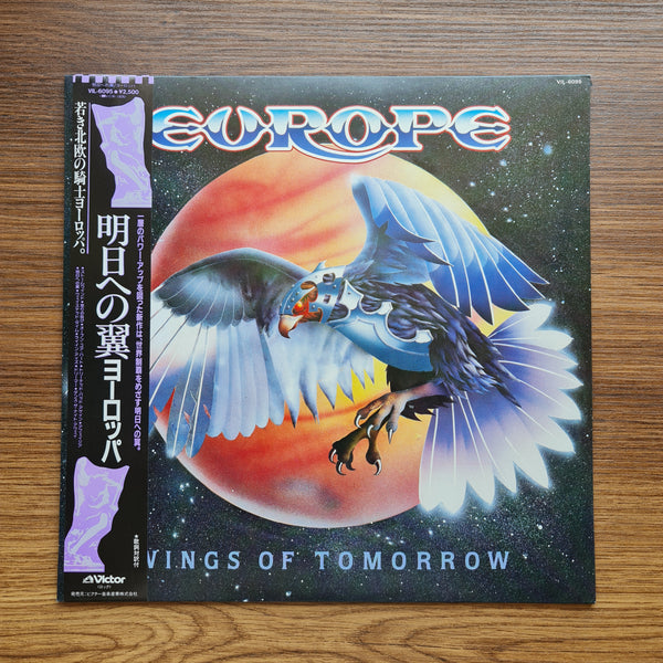 Europe – Wings Of Tomorrow 33 LP RECORD