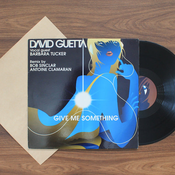 David Guetta - Give Me Something 33 LP RECORD