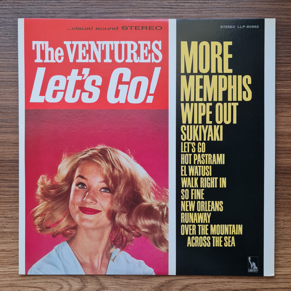 The Ventures – Let's Go! 33 LP RECORD