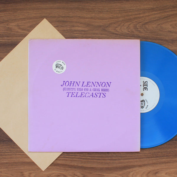 John Lennon Featuring Yoko Ono &amp; Chuck Berry - Telecasts 33 LP RECORD