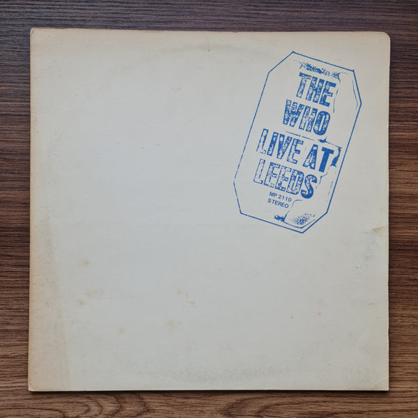 The Who – Live At Leeds 33'lük LP PLAK