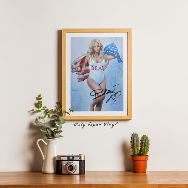 Beyonce 21x26 cm Hand Signed Photo (Lifetime COA)