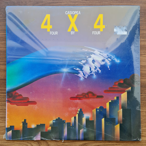 カシオペア – 4 × 4 (フォー・バイ・フォー) 33 LP レコード