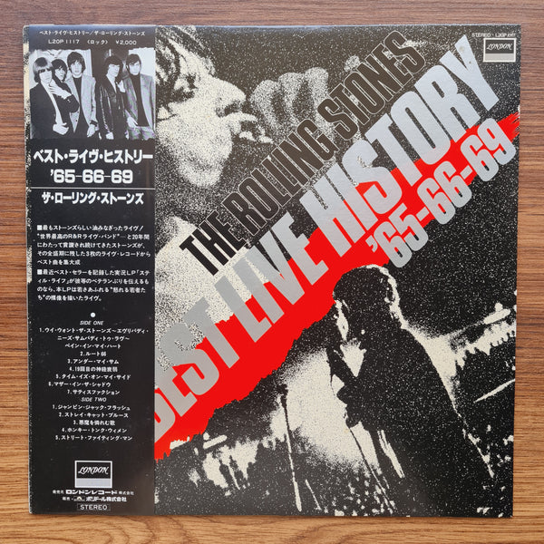 Rolling Stones – The Best Live History '65-66-69 33'lük LP PLAK