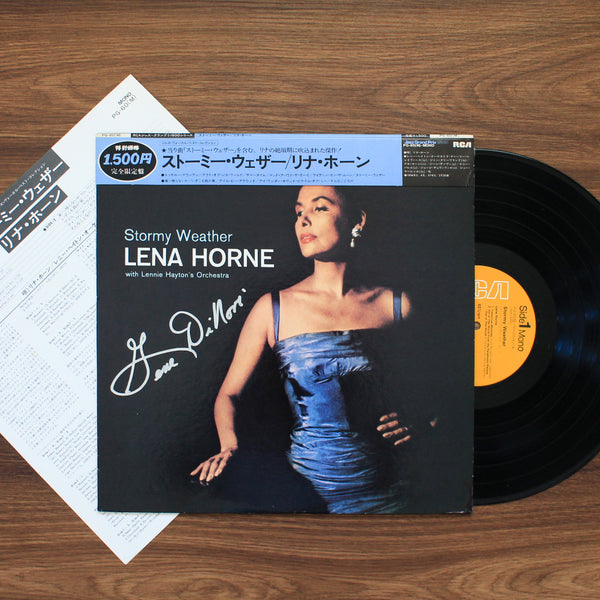 Lena Horne – Stormy Weather Signed Record