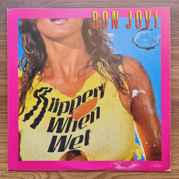 Bon Jovi - Slippery When Wet 33 LP RECORD