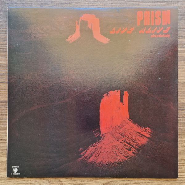 Prism – Live Alive (Absolutely) 33 LP RECORD