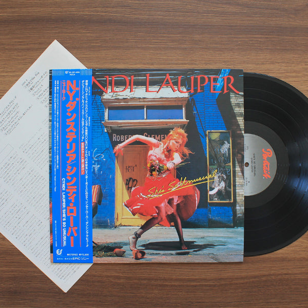 Cyndi Lauper - She's So Unusual 33 LP RECORD