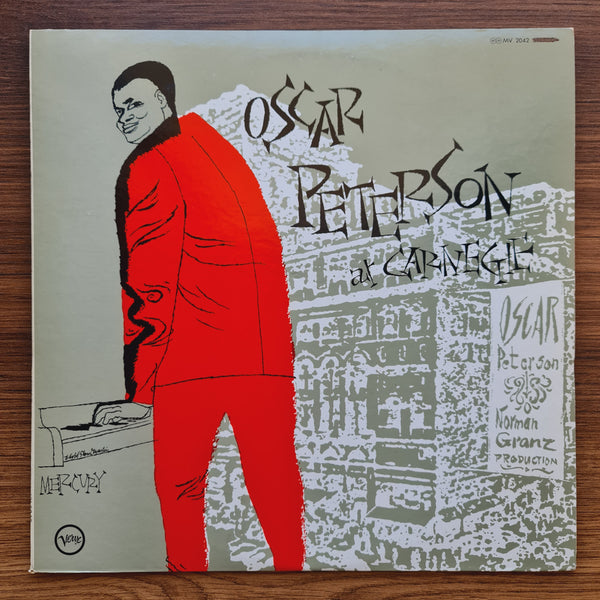 Oscar Peterson – Oscar Peterson At Carnegie 33 LP RECORD