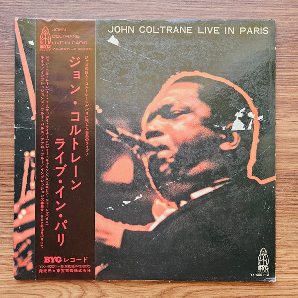 John Coltrane – Live In Paris 33 LP RECORD