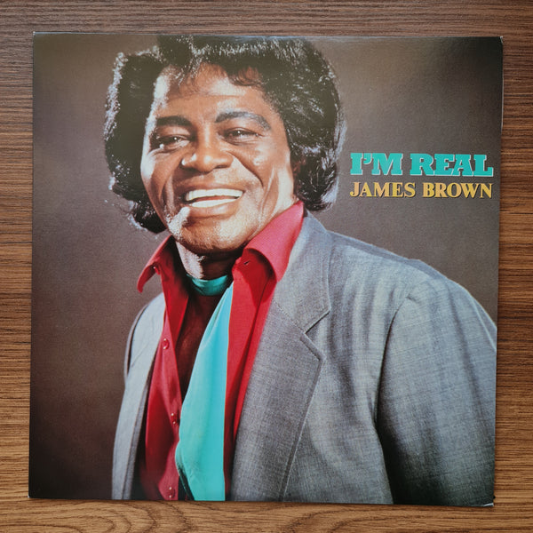 James Brown With Full Force – I'm Real 33 LP RECORD