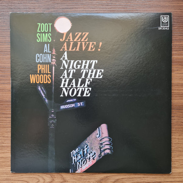 ズート・シムズ / アル・コーン / フィル・ウッズ – Jazz Alive!ハーフノートの夜 33' LP ボリューム