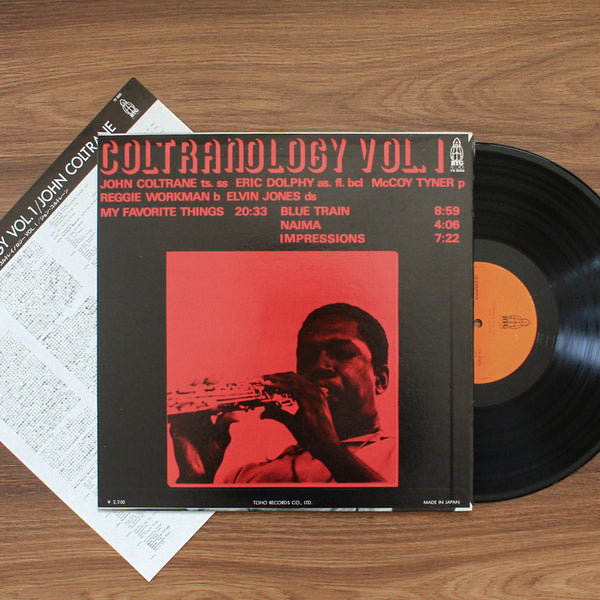 John Coltrane - Coltranology Vol. 1 33 LP RECORD