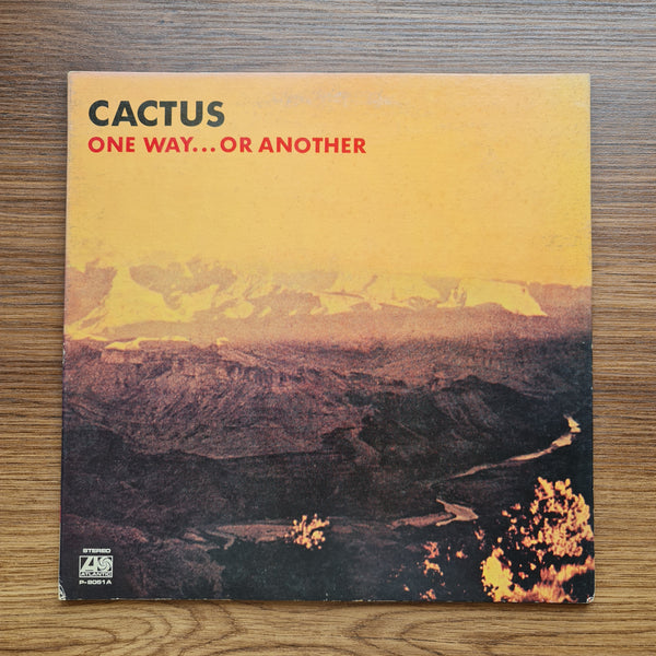 Cactus – One Way...Or Another 33'lük LP PLAK