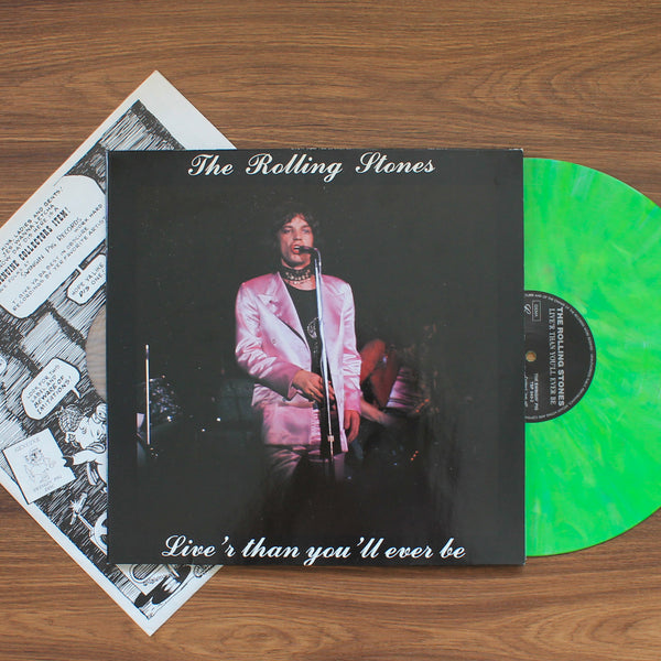 Rolling Stones - Live'r Than You'll Ever Be 33'lük LP PLAK