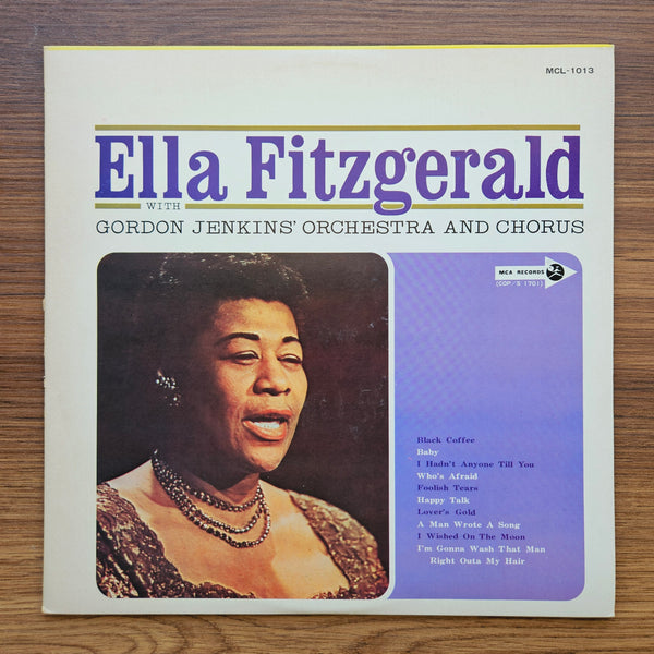 Ella Fitzgerald With Gordon Jenkins' Orchestra And Chorus 33 LP RECORD