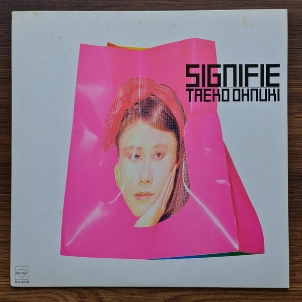 Taeko Ohnuki – Signifie 33 LP RECORD