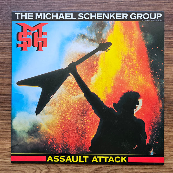 The Michael Schenker Group – Assault Attack 33 LP RECORD