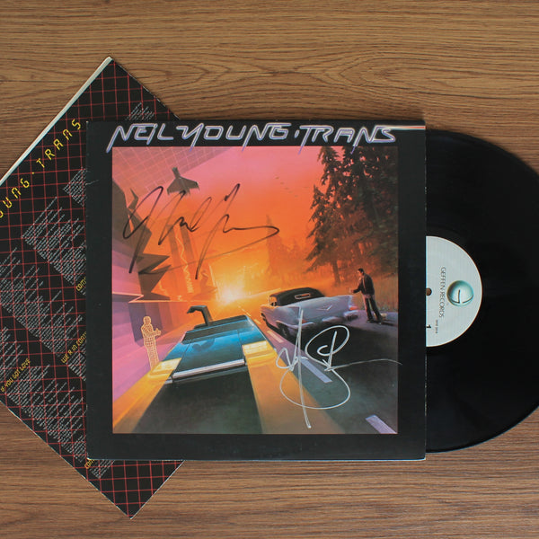 Neil Young – Trans Signed Record