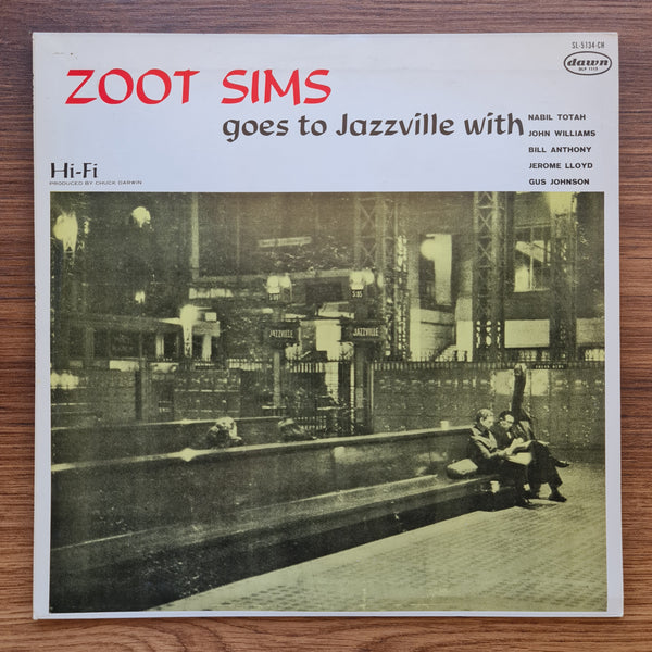 Zoot Sims – Zoot Sims Goes To Jazzville 33'lük LP PLAK