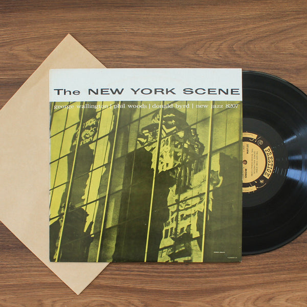 George Wallington Quintet Featuring Phil Woods, Donald Byrd - The New York Scene 33 LP RECORD