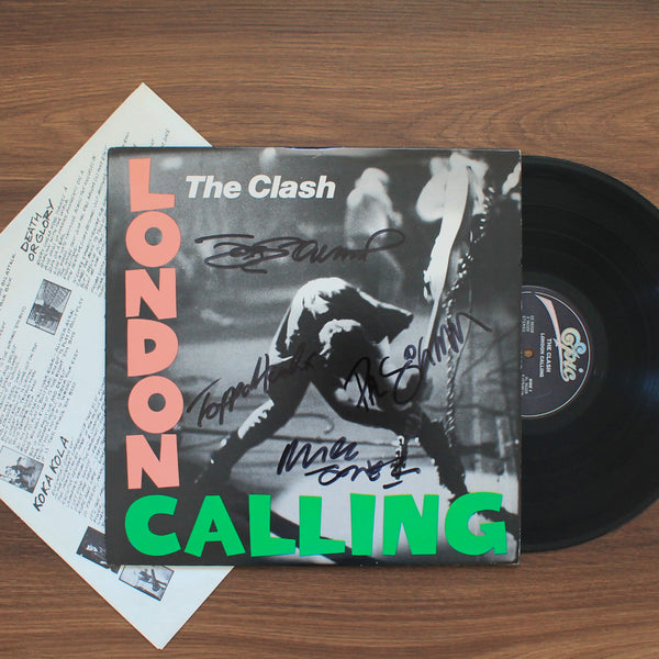 The Clash – London Calling Signed Record