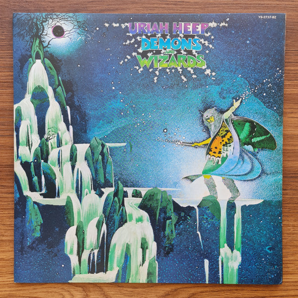 Uriah Heep – Demons And Wizards 33 LP RECORD