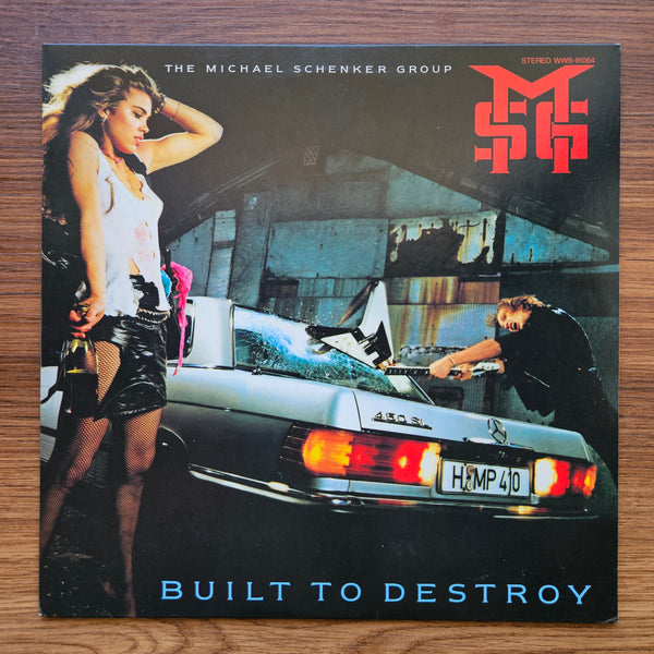 The Michael Schenker Group – Built To Destroy 33 LP RECORD