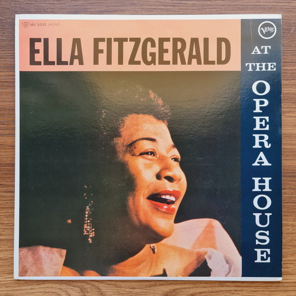 Ella Fitzgerald – Ella Fitzgerald At The Opera House 33'lük LP PLAK