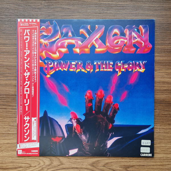 サクソン - Power &amp; The Glory 33' LP VOL.