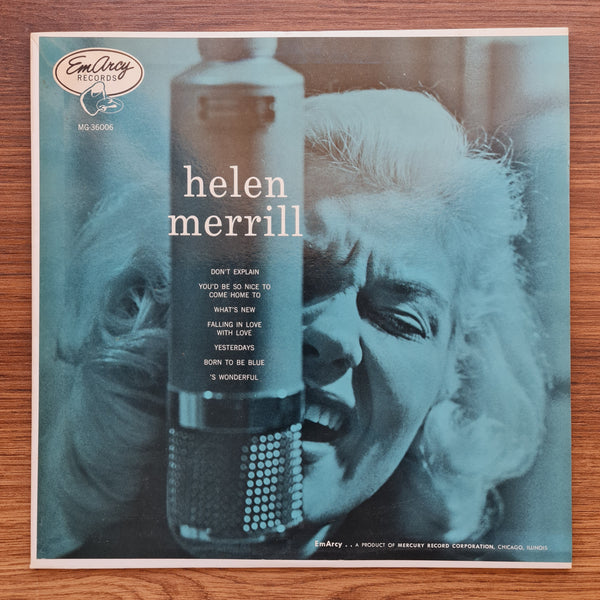 Helen Merrill – Helen Merrill 33'lük LP PLAK