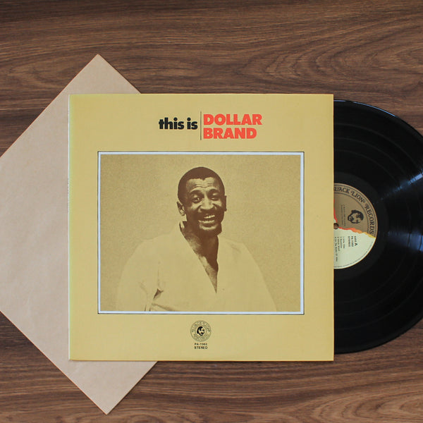 Dollar Brand - This Is Dollar Brand 33 LP RECORD