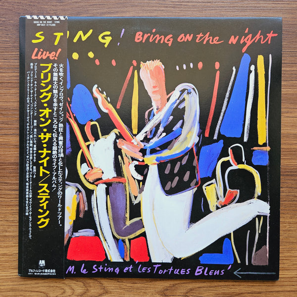 Sting - Bring On The Night 33 LP RECORD