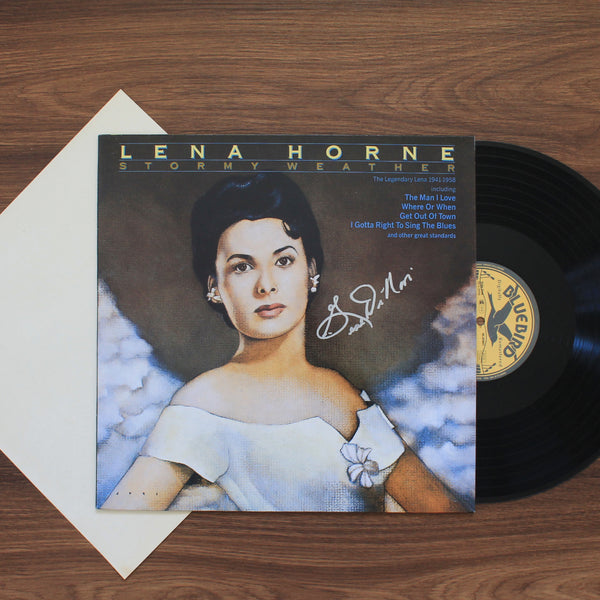 Lena Horne – Stormy Weather The Legendary Lena 1941-1958 Imzali Plak