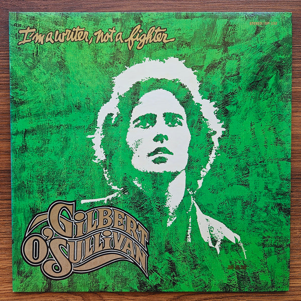 Gilbert O'Sullivan – I'm A Writer, Not A Fighter 33 LP RECORD