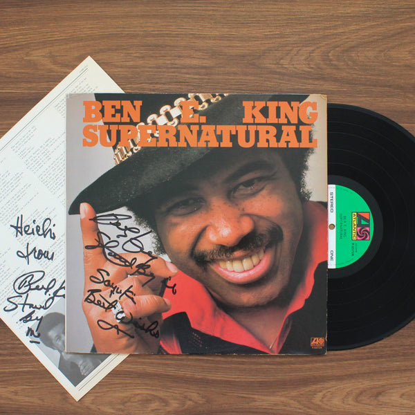 Ben E. King – Supernatural Signed Record