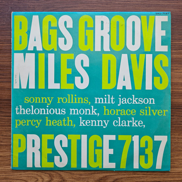 Miles Davis – Bags Groove 33'lük LP PLAK